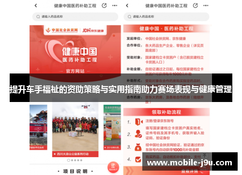 提升车手福祉的资助策略与实用指南助力赛场表现与健康管理